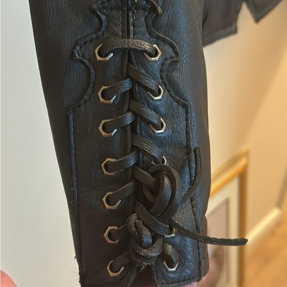 Harley Davidson Vintage Leather Jacket - Picture 6 of 10